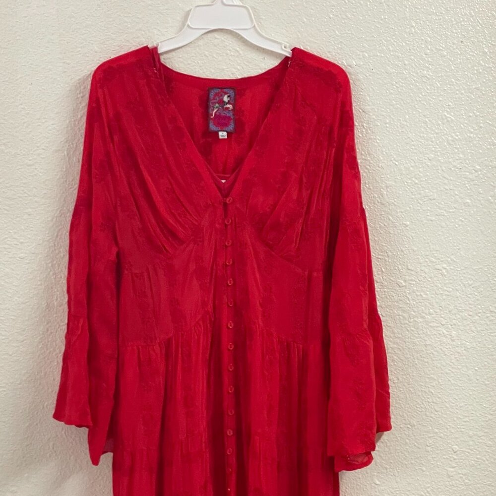 Johnny Was Scarlet Maxi Dress - Picture 3 of 7